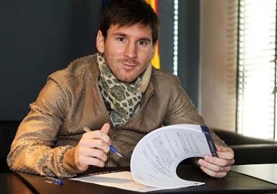Lionel Messi «Barselona» bilan yangi shartnomasida «Nyuells Old Boyz»ga ketishi mumkinligi haqida band bo‘lishini istamoqda фото