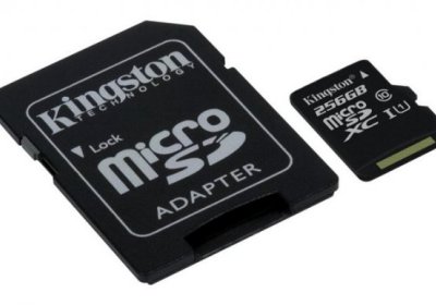 Kingston 256 GBli microSDXC Class 10 xotira kartasini chiqardi фото