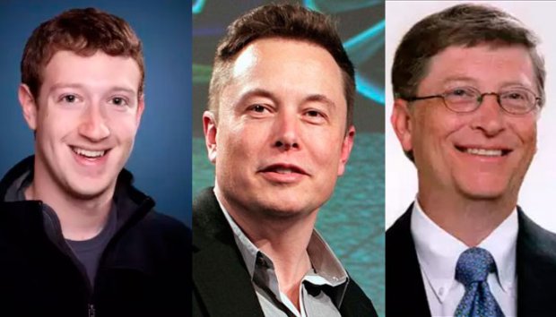 Forbes Цукерберг, Маск, Гейтс ва бошқа миллиардерларнинг хушбичимлик сирлари билан бўлишди